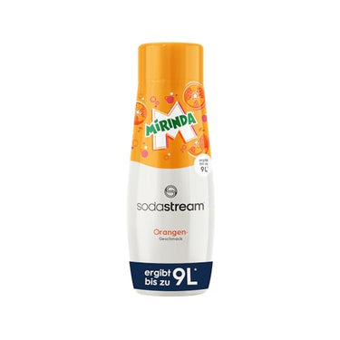 sodastream Sirup Mirinda - 1x Flasche ergibt 9 Liter Fertiggetränk, Sekundenschnell zubereitet und immer frisch, 440 ml im Sale